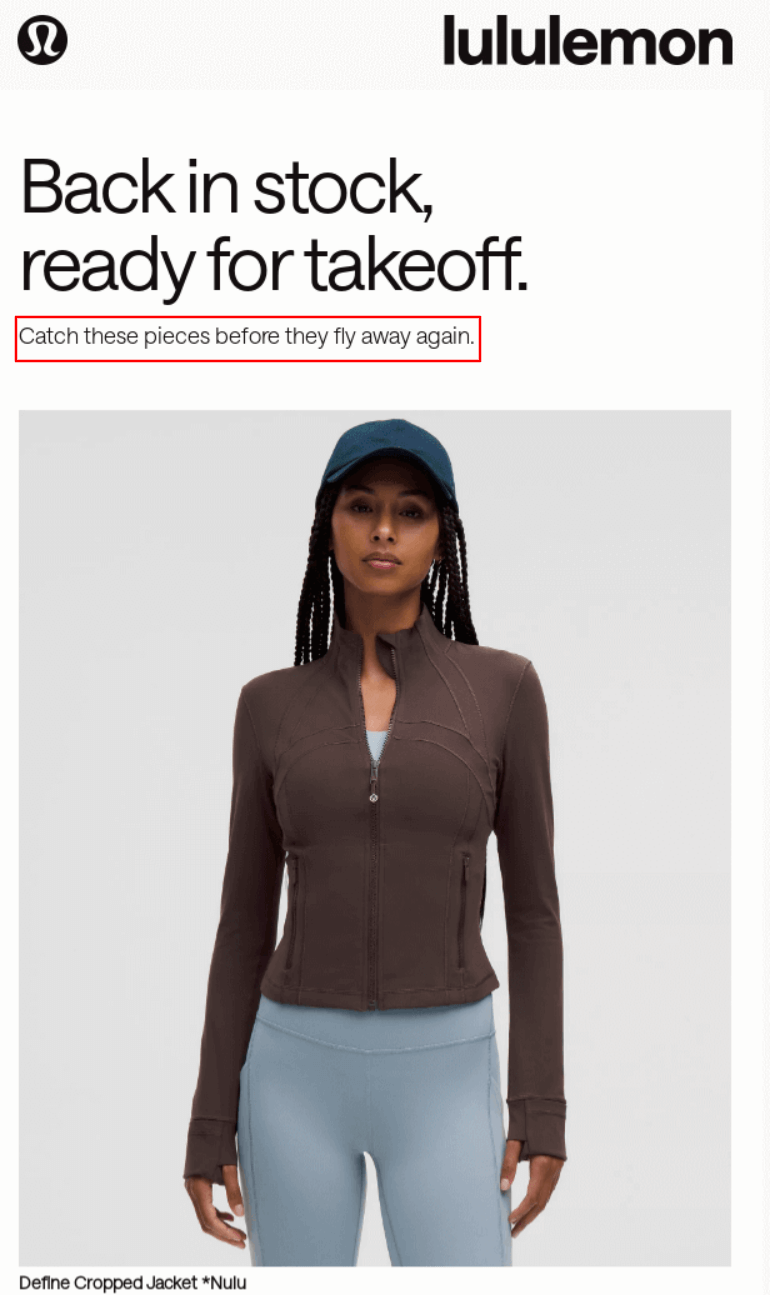 Back-in-stock email campaigns - ExactVerify