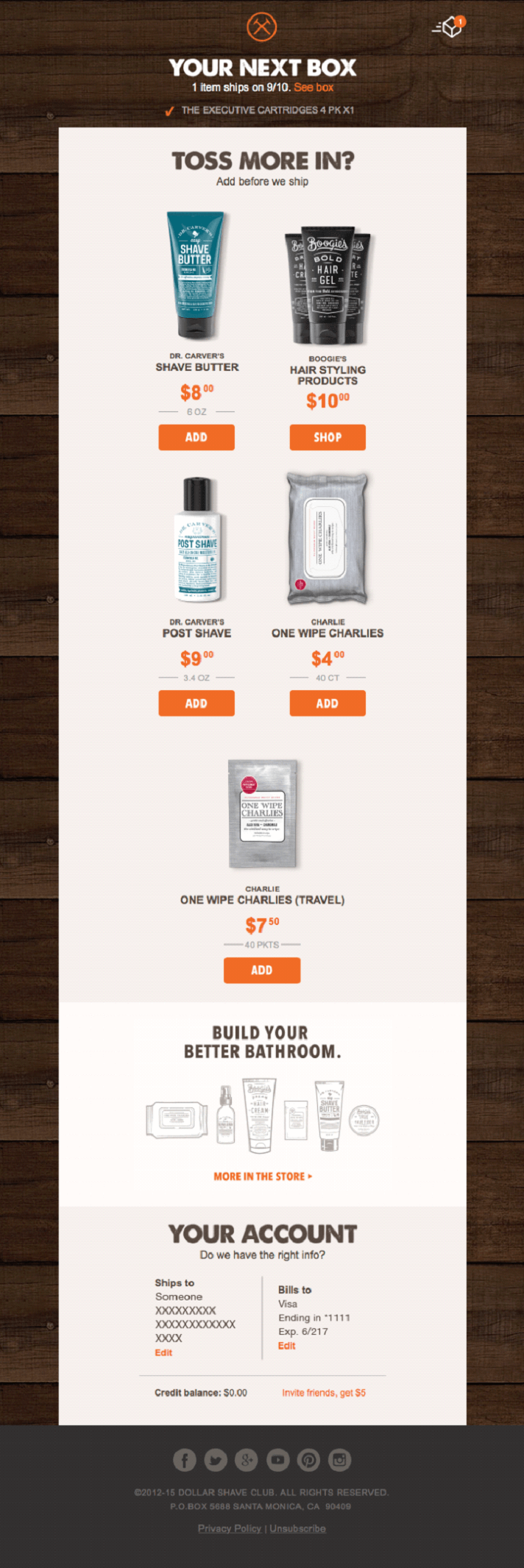 Upsell and cross-sell email campaigns - ExactVerify