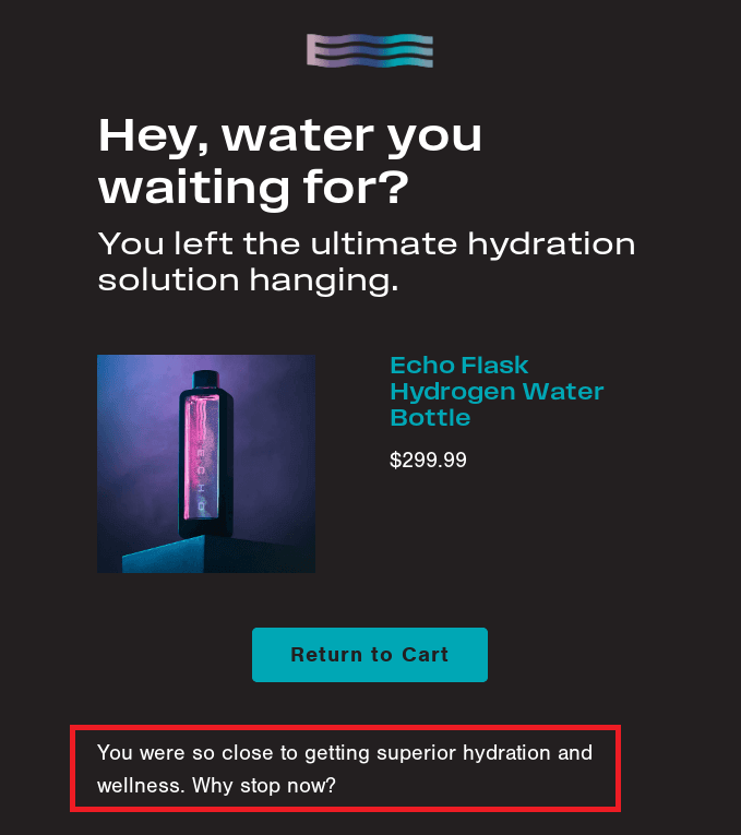 Abandoned cart email campaigns - ExactVerify
